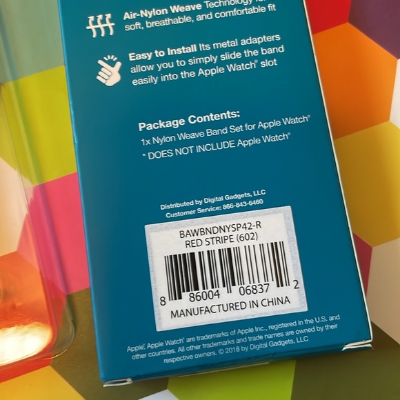 Digital Basic Iwatch Nylon strap pink - Picture 4 of 5